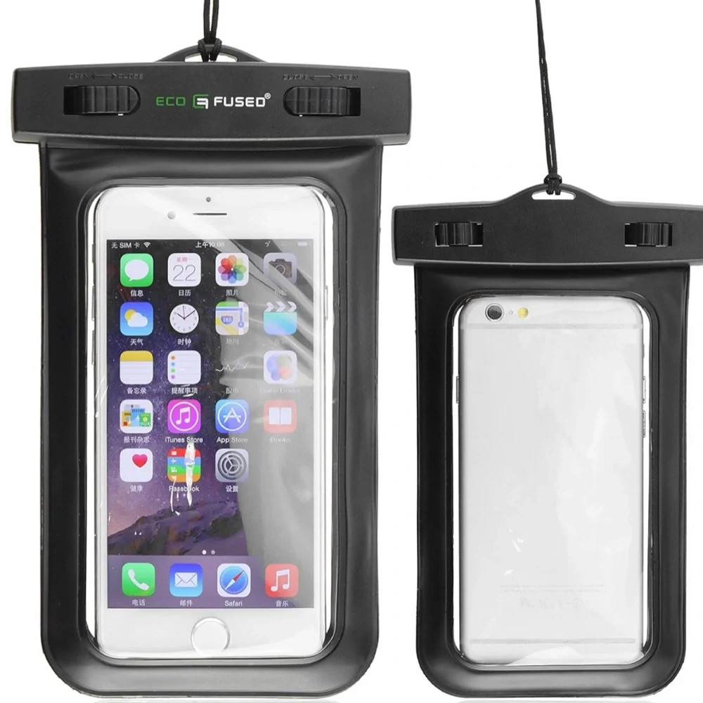 Waterproof Carrying Case - IPX8 Certified - Up to 4.7” Screen Size